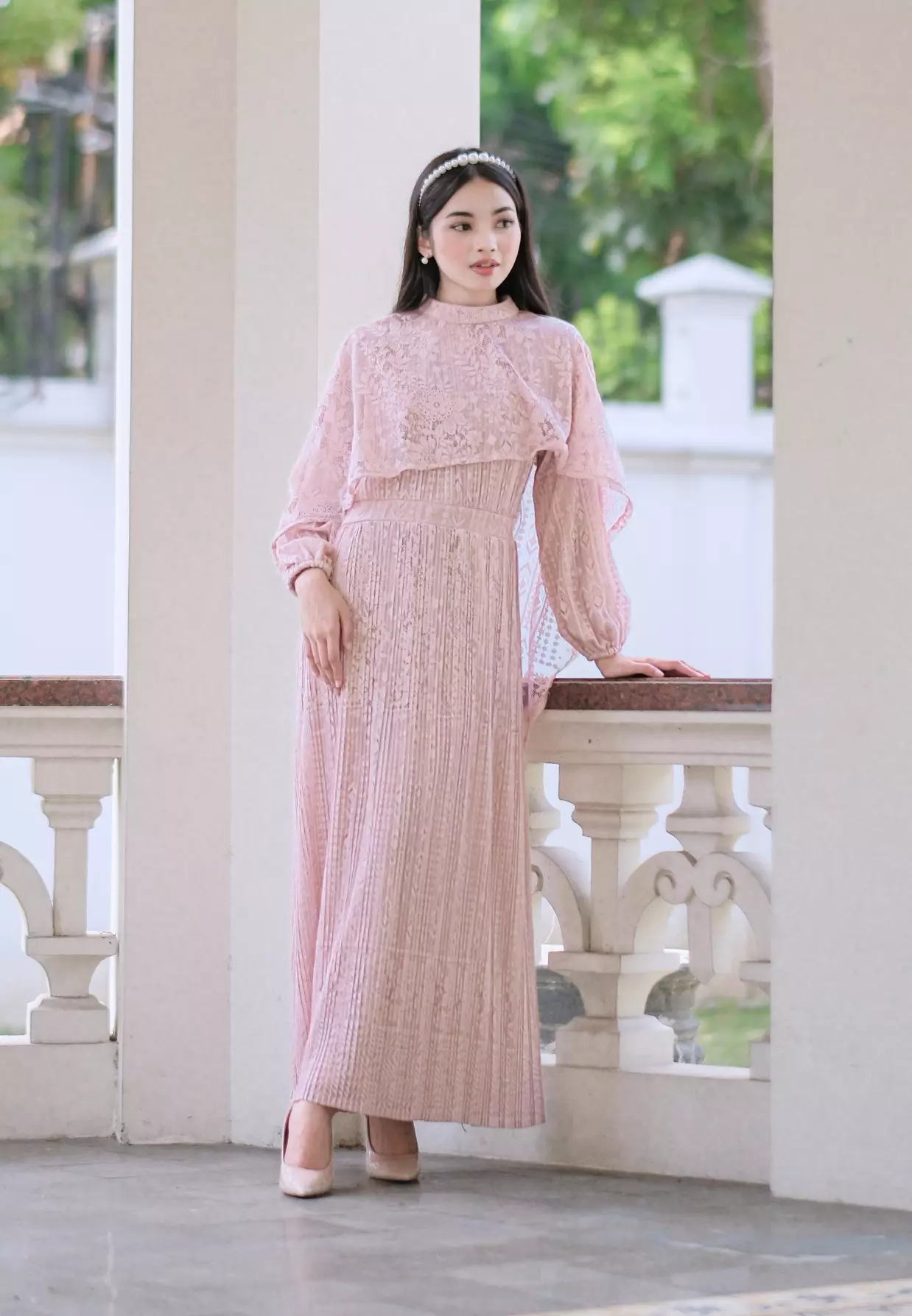 Melrose Dress - Rose