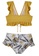 Halo yellow (3pcs)  Ruffle Bikini Swimsuit B45C2USD11ECE8GS_4