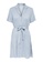 JACQUELINE DE YONG blue Isaak Short Sleeves Shirt Dress A430DAA2177E4FGS_5