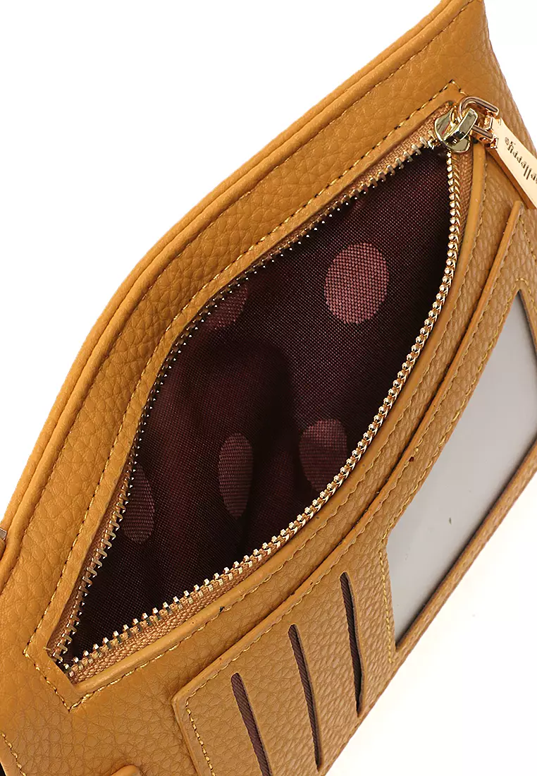 Tas Selempang Wanita Sling Bag Mini Design Dompet Tipis Multifungsi Material Leather Kulit ORIGINAL