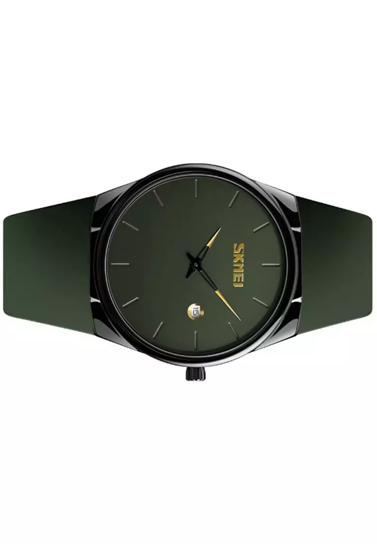 Jam Tangan Analog Pria Waterproof Elegant Design Strap Tali Kulit Leather BZ08 ORIGINAL