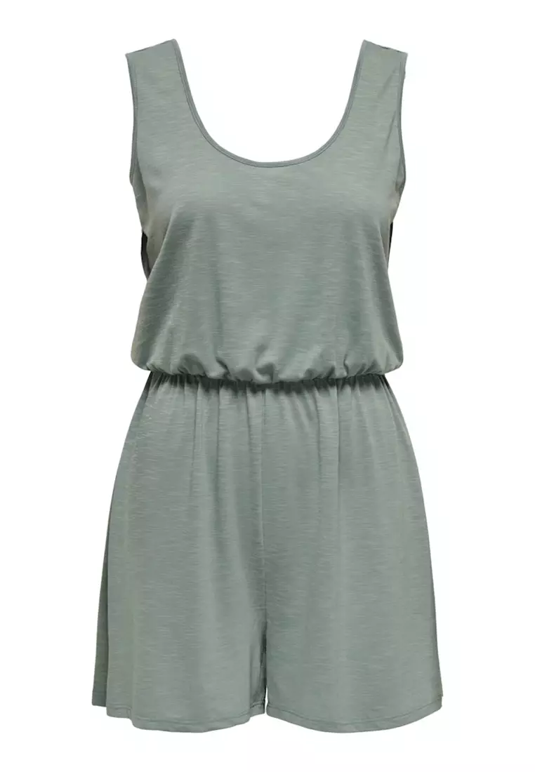 Dora Dodo Sleeveless Tie Back Playsuit