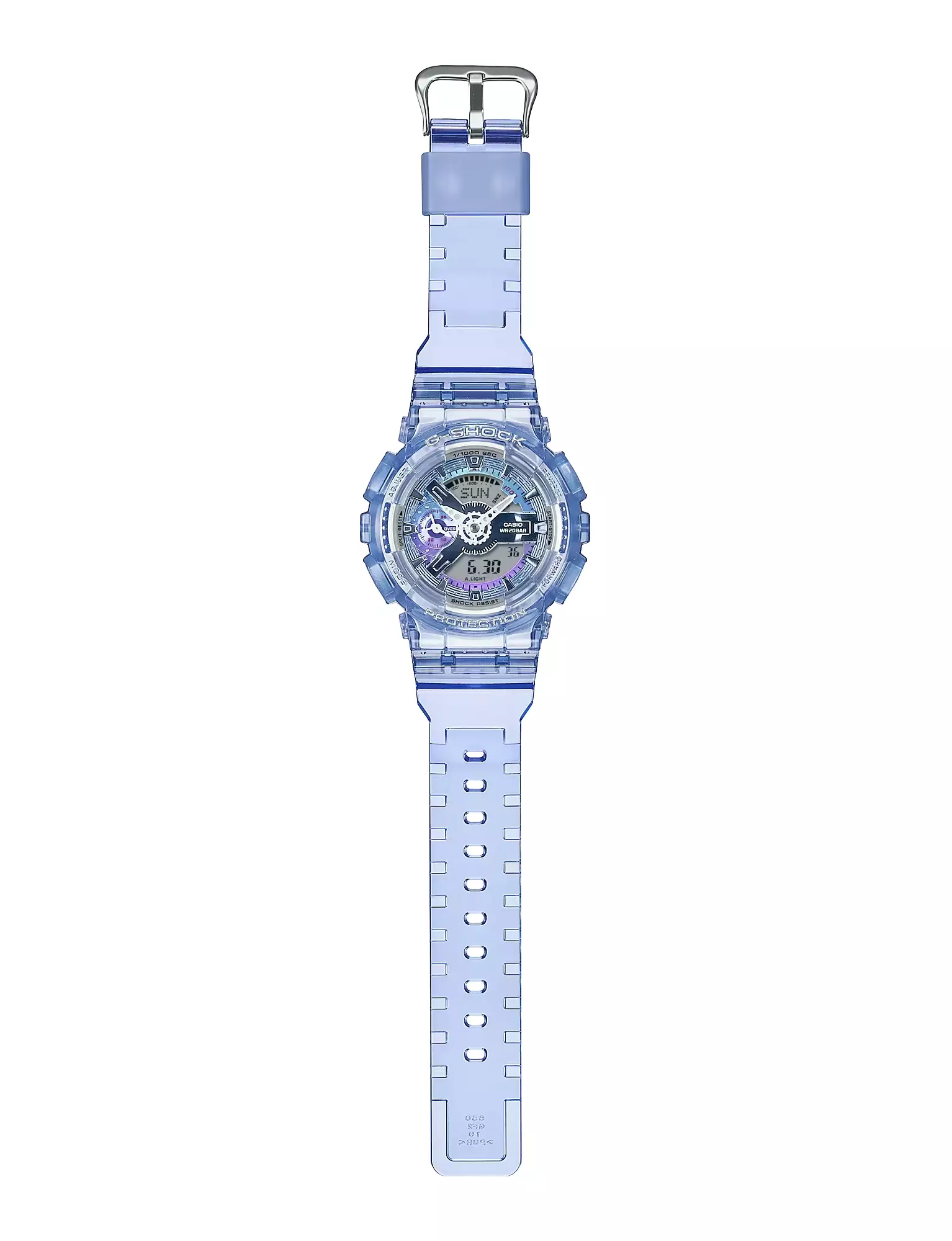 Women GMA-S110VW-6A Resin Blue Transparent