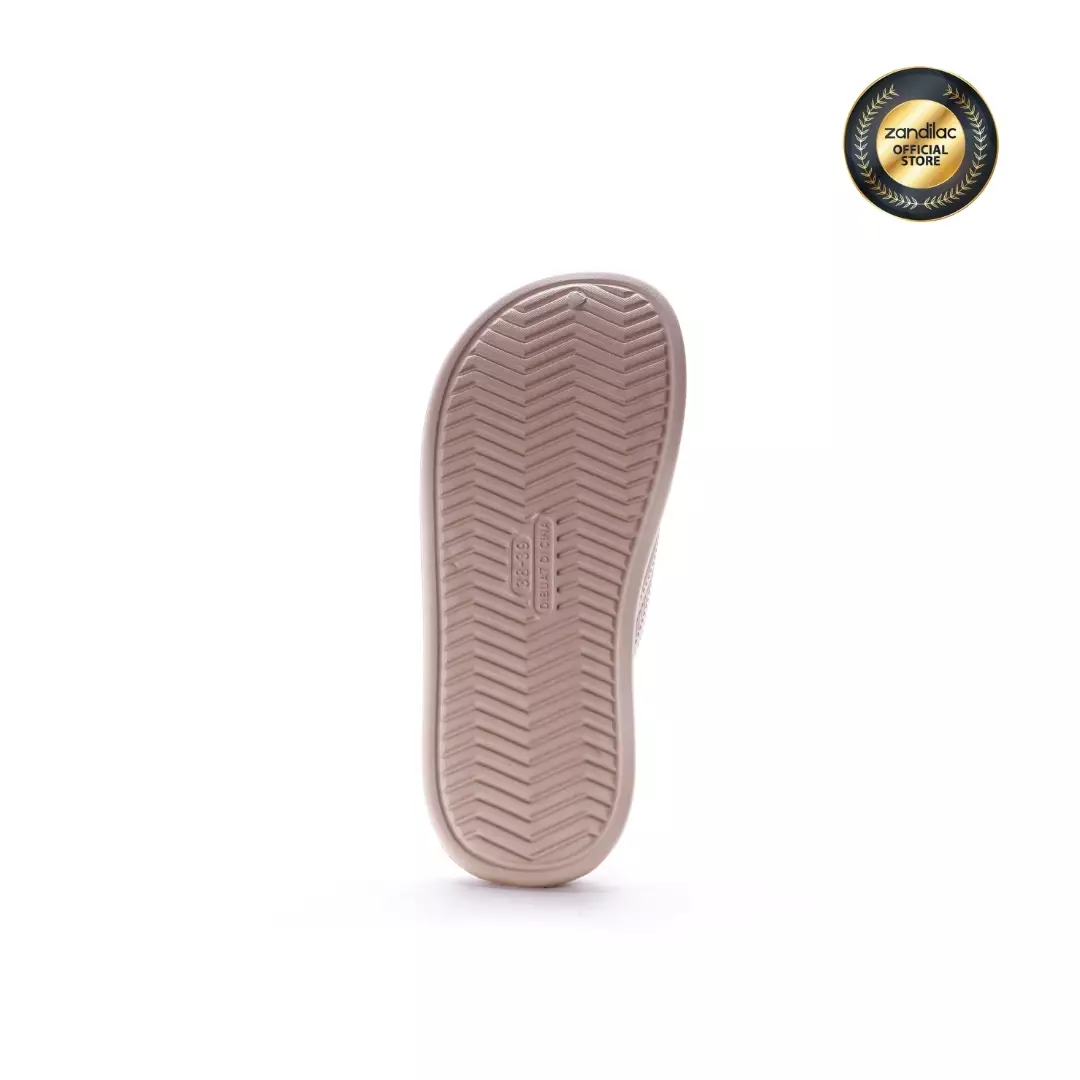 ZANDILAC - SANDAL WANITA DEWASA CH210323WD COKLAT JAHE sandal jepit empuk full karet
