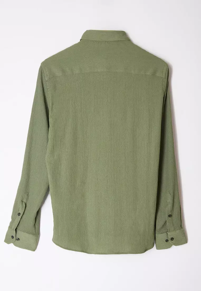 Textured Slim Shirt