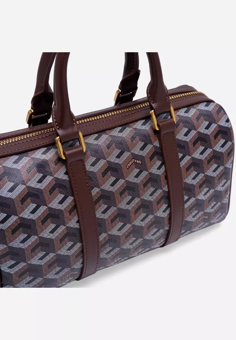 Enzo Mini Duffle Bag Chestnut Brown