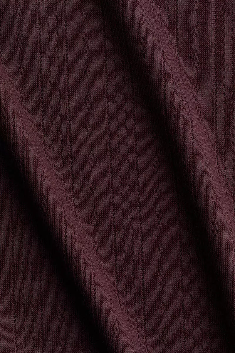 Pointelle pyjama bottoms