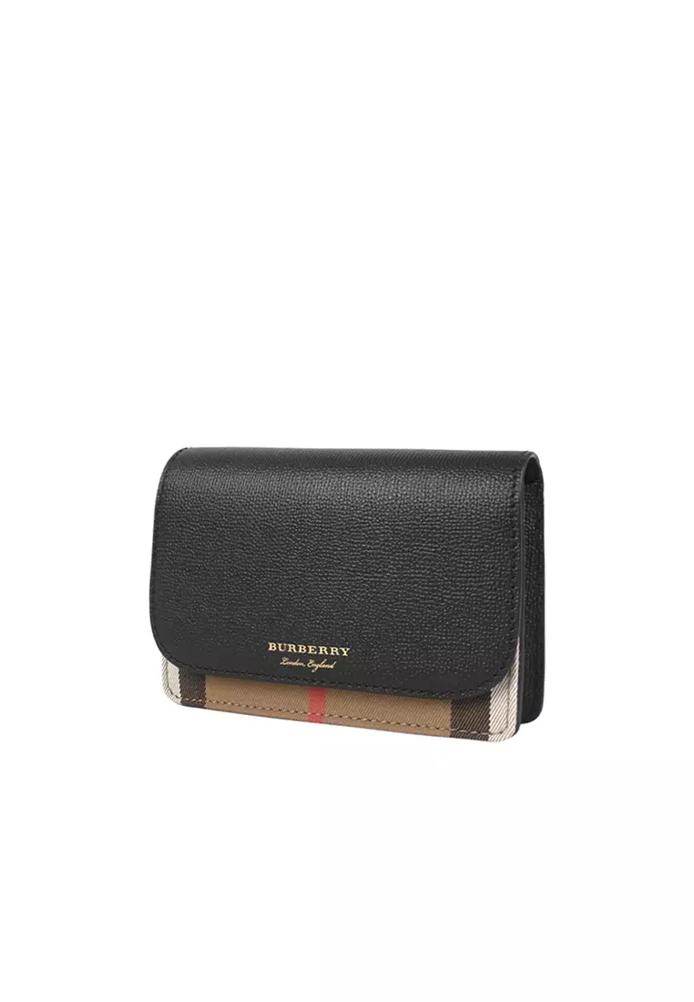 Buy Burberry Burberry vintage classic plaid leather ladies leather