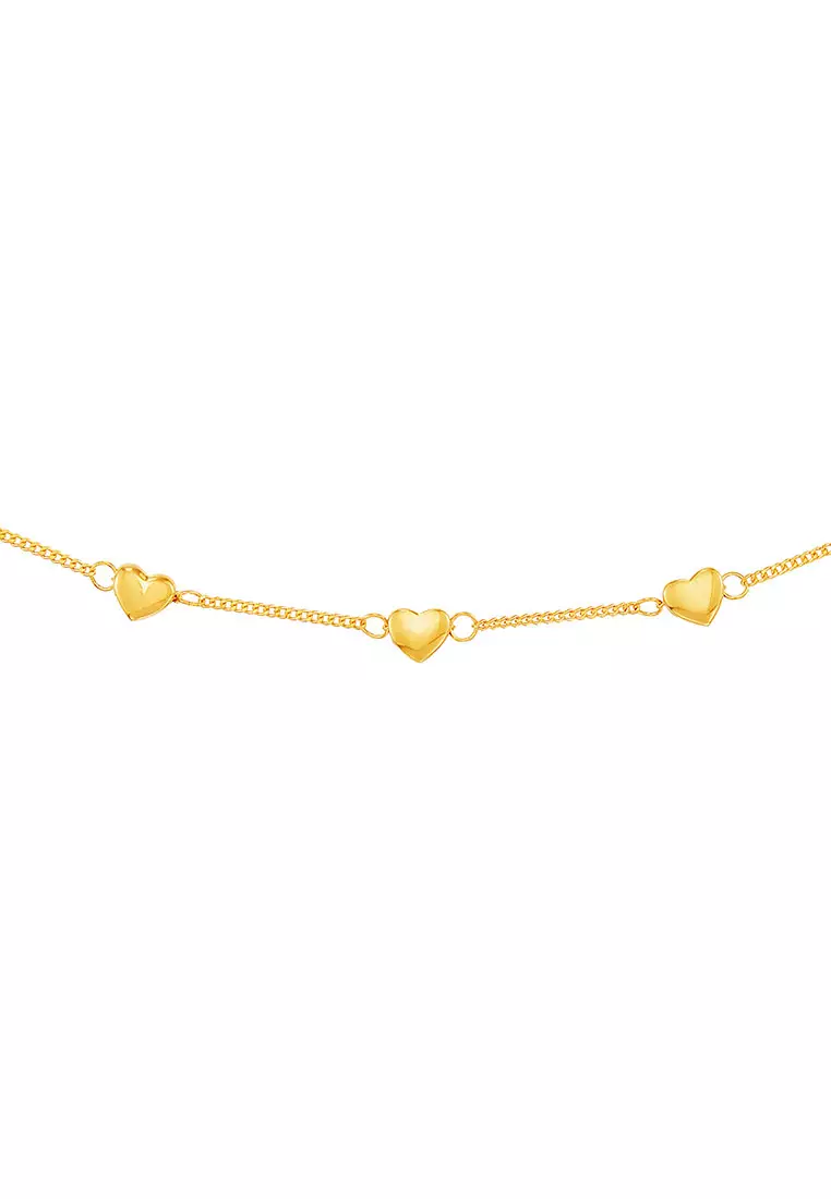 HABIB 999/24K Yellow Gold Bracelet CNXFY(B)040524
