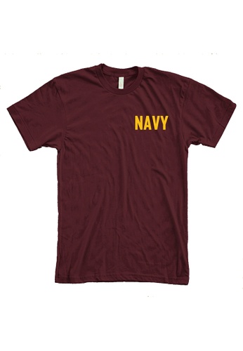 MRL Prints red Pocket Navy T-Shirt Frontliner 3DAFBAA0C3D136GS_1