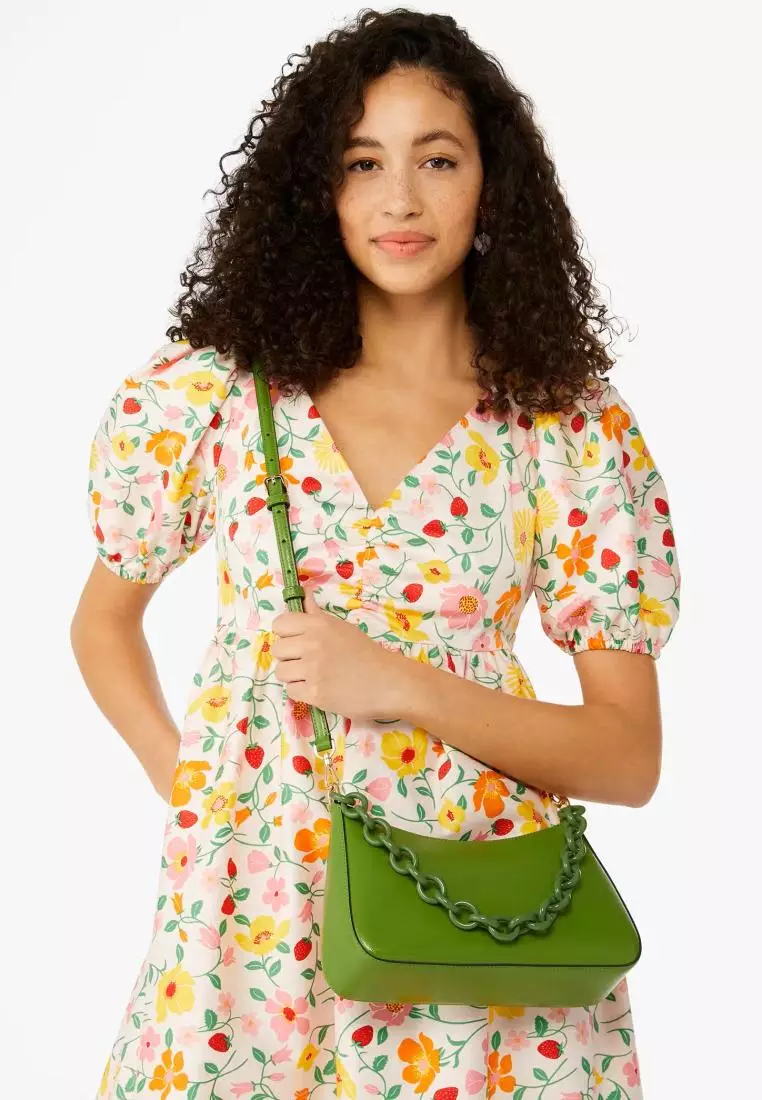 Kate Spade Madison Convertible Crossbody Turtle Green