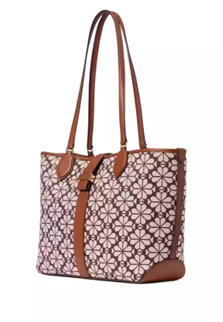 Kate Spade Spade Flower Jacquard Medium Open Tote