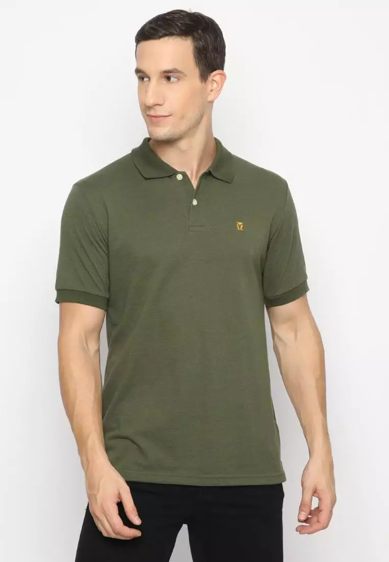MATSUDA Kaos Polo Shirt Pria Kerah Kushima