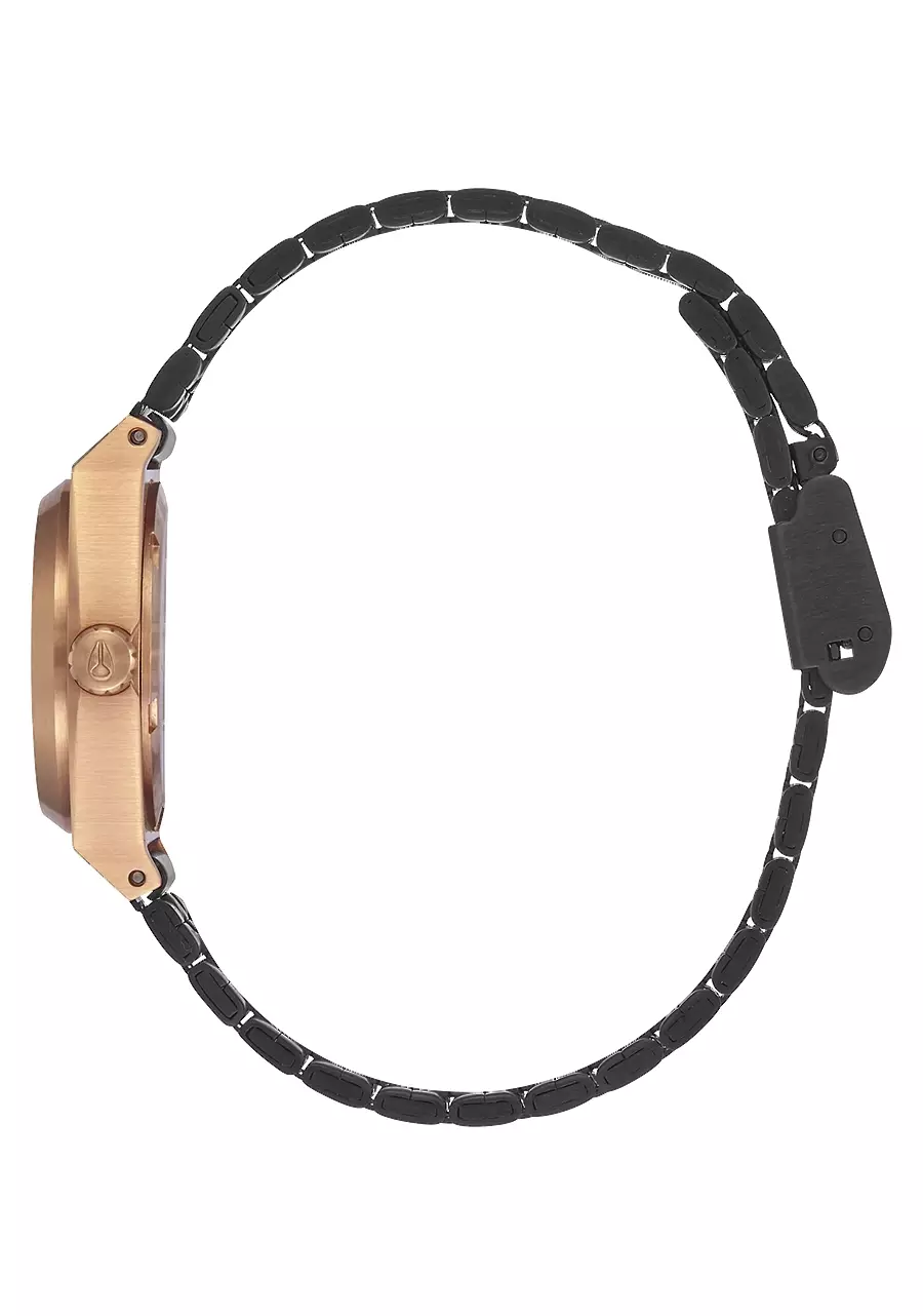 SMALL TIME TELLER BLACK/ROSE/BLACK