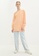 LC WAIKIKI orange Crew Neck Straight Long Sleeve Oversize Women's Sweatshirt Tunic 49B2FAA99CEF08GS_1