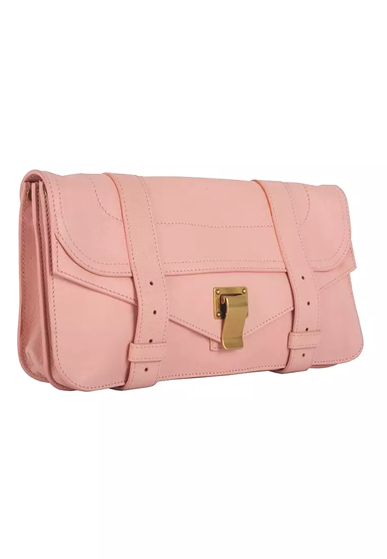 Pre-loved Proenza Schouler PS1 Clutch Bag for Women in Pink - O1-H00001-L001B-7019
