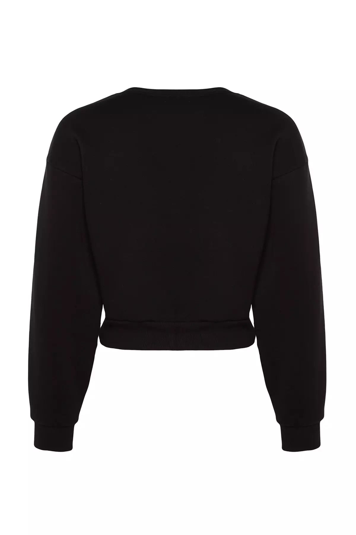 Comfy Crop Basic Sweatshirt