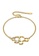 Krystal Couture gold KRYSTAL COUTURE Gold Intertwined Mickey Embellished with Swarovski® Crystals 87B3BAC6F05AF2GS_1