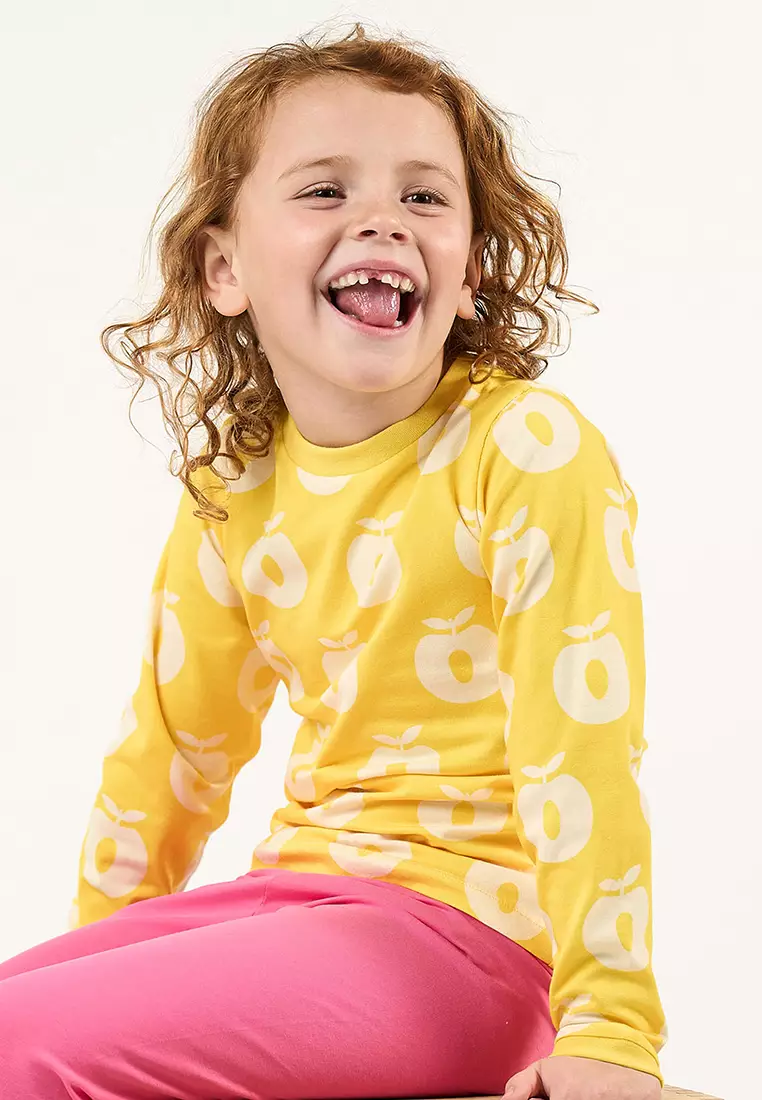 Elstar long-sleeved top with apples