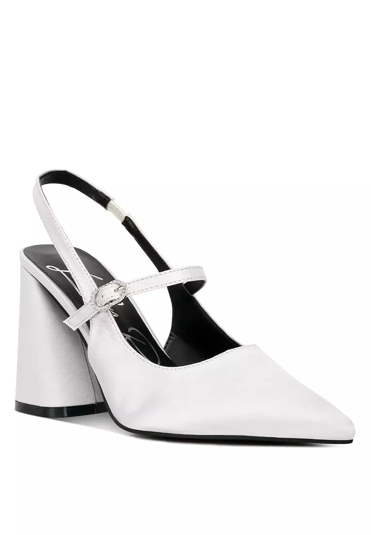 White party heels sale