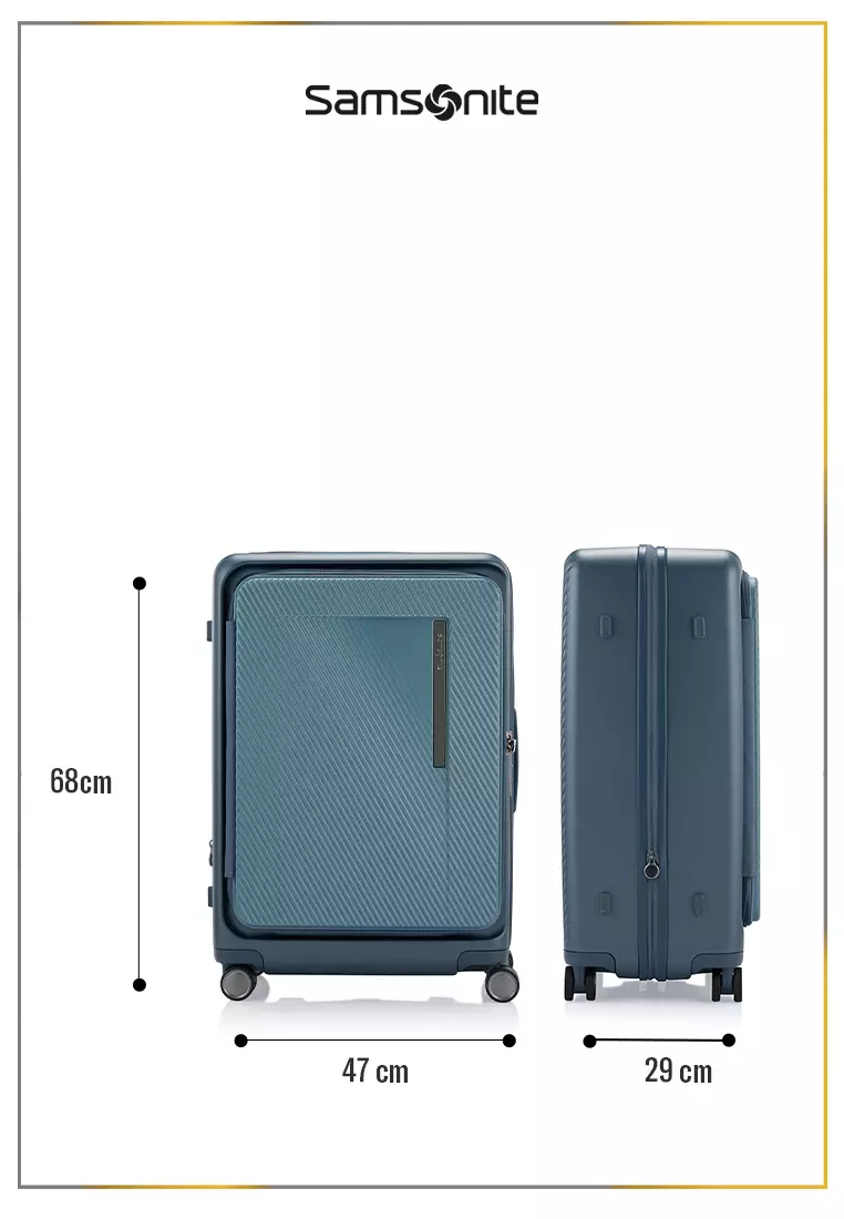 Samsonite Koper Hardcase Zipprix FT Spinner 25 Inch EXP FT - Navy