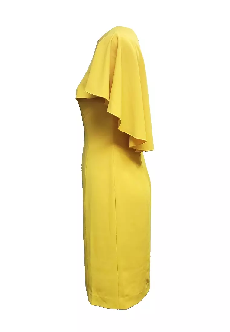 Feminine & Sexy Polyester Crepe Evening Gown