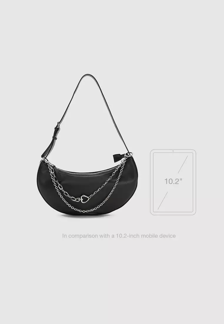 Buy Urban Revivo Baguette Bag With Chain Online ZALORA Malaysia