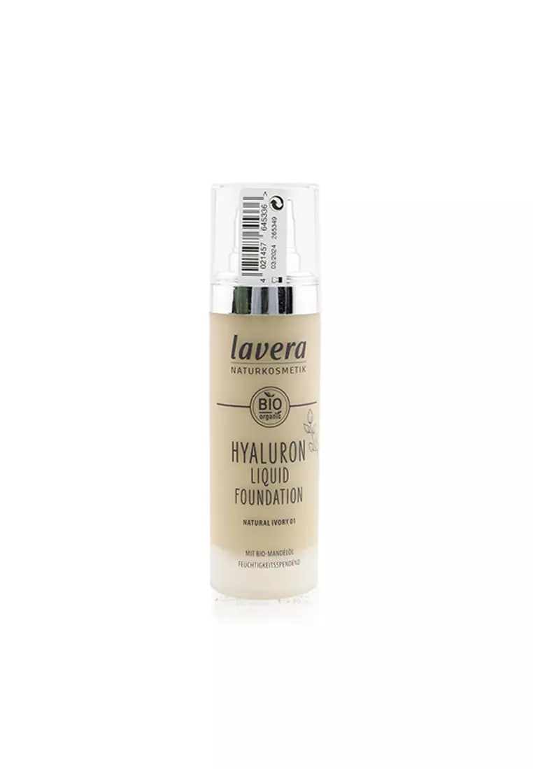 Discount on Lavera  shoes - SKU: Lavera - Hyaluron Liquid Foundation - # 01 Natural Ivory 30ml/1oz