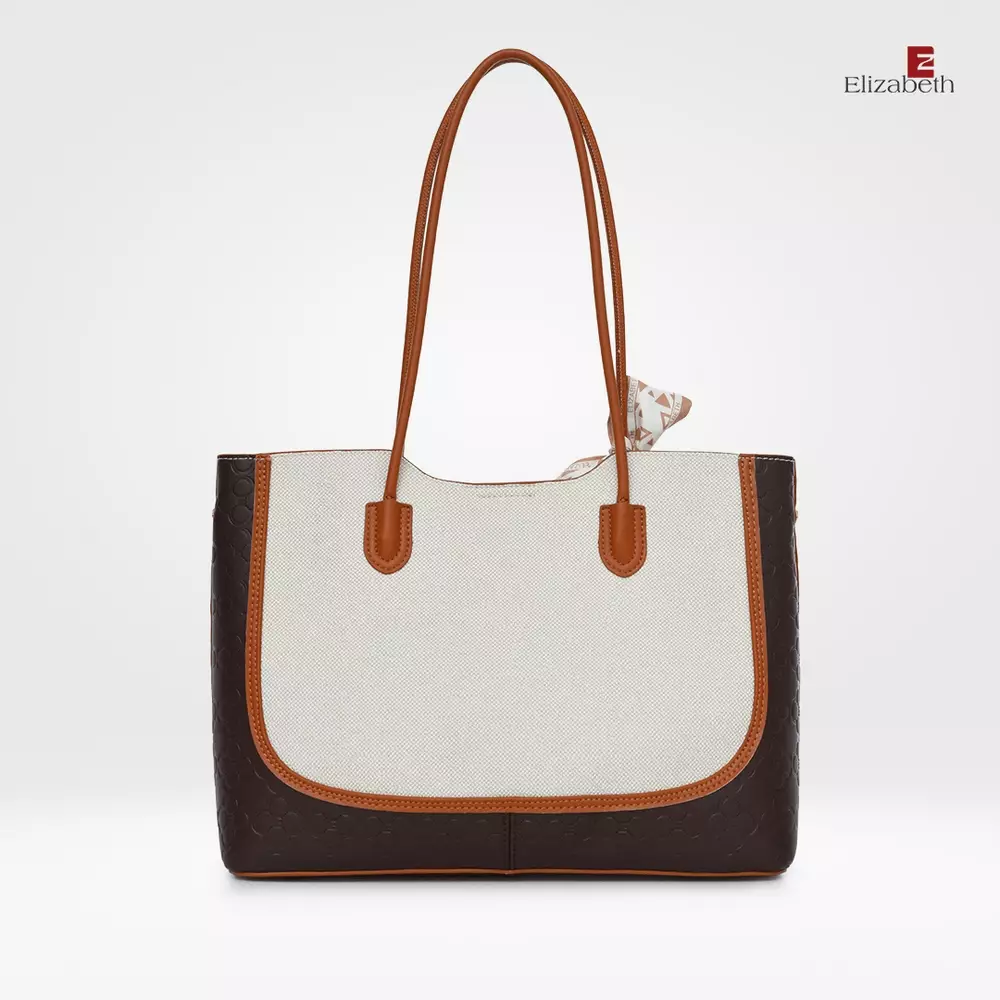 Tas Elizabeth Tote Bag 0706-2167 Brown