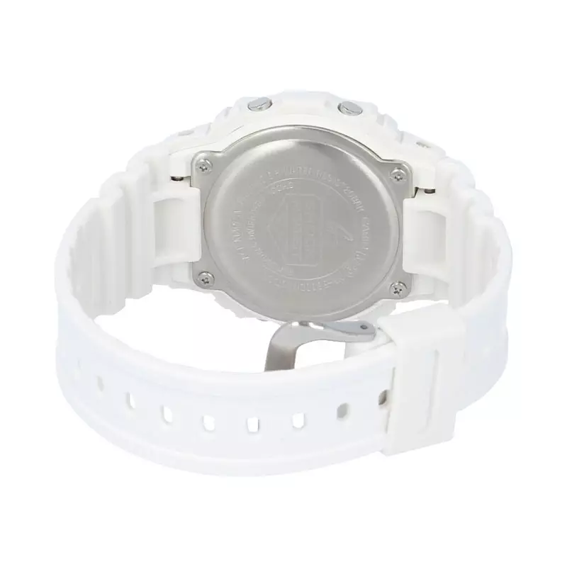 Jam Tangan Pria Casio G-Shock DW-5600DN-7DR Psychedelic Multi Colors Series Digital Dial White Resin Band