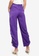 Hopeshow purple Loose Fit Track Pants with Side Stripe 4CEA3AA3F33F24GS_2