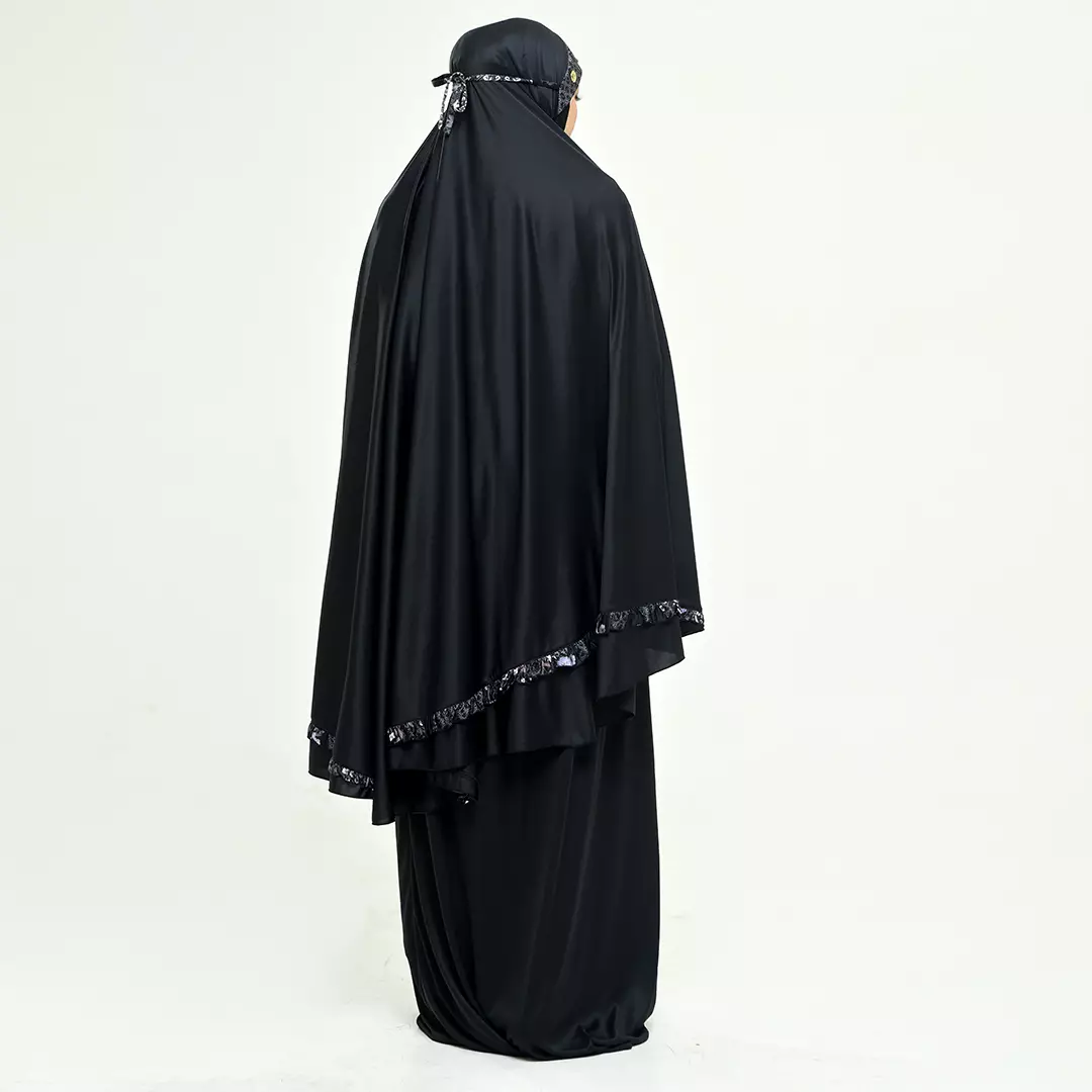 Rabbani - Mukena Dewasa Bundelli Exclusive - Black