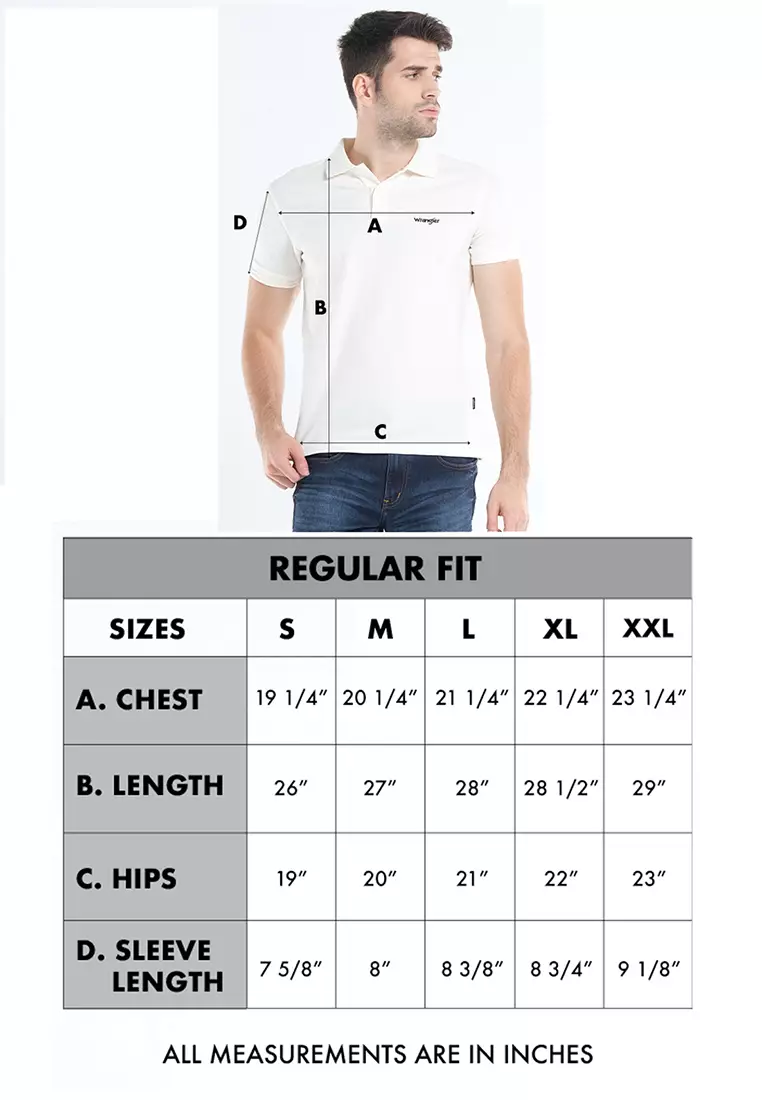 Wrangler Men's Multicolor Polo Shirt