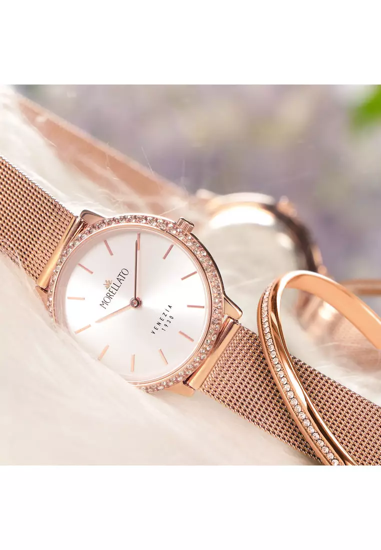 Morellato 1930 Rose Gold Metal Band Ladies' Watches R0153161504