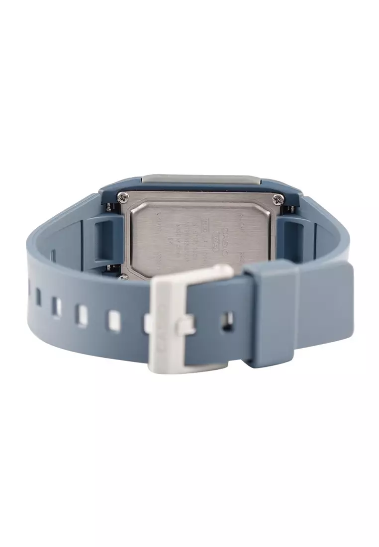 Casio - Jam Tangan Digital Wanita - Grey - Resin Strap - LF-10WH-2D