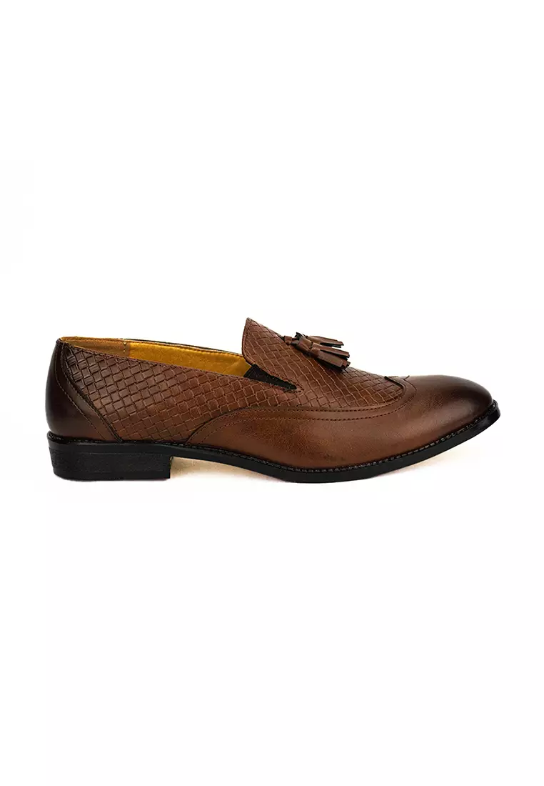 Discount on Mario D' boro Runway  shoes - SKU: Men's Formal Slip On Shoes Mw 22946 Brown C43