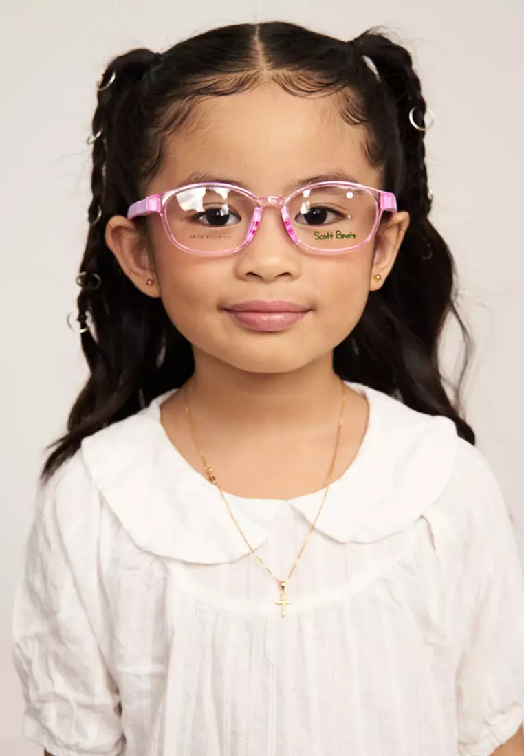 Kids Anti-Radiation Computer Eyeglasses SB108 C5 Purple