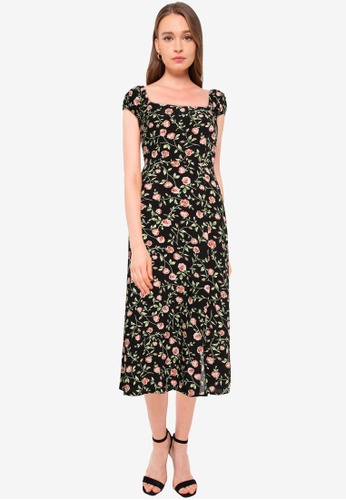 Buy Miss Selfridge Black Lace Up Back Floral Dress Online Zalora Malaysia Free shipping & returns available. black lace up back floral dress