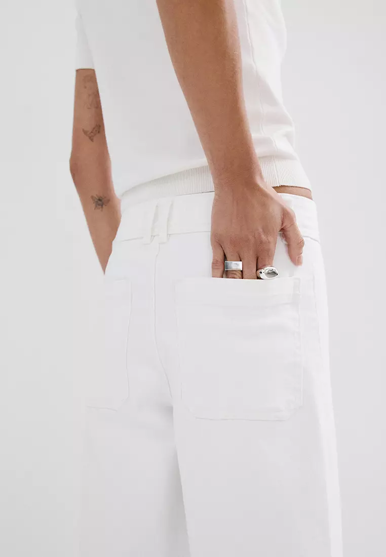 Catherin Culotte High-Rise Jeans