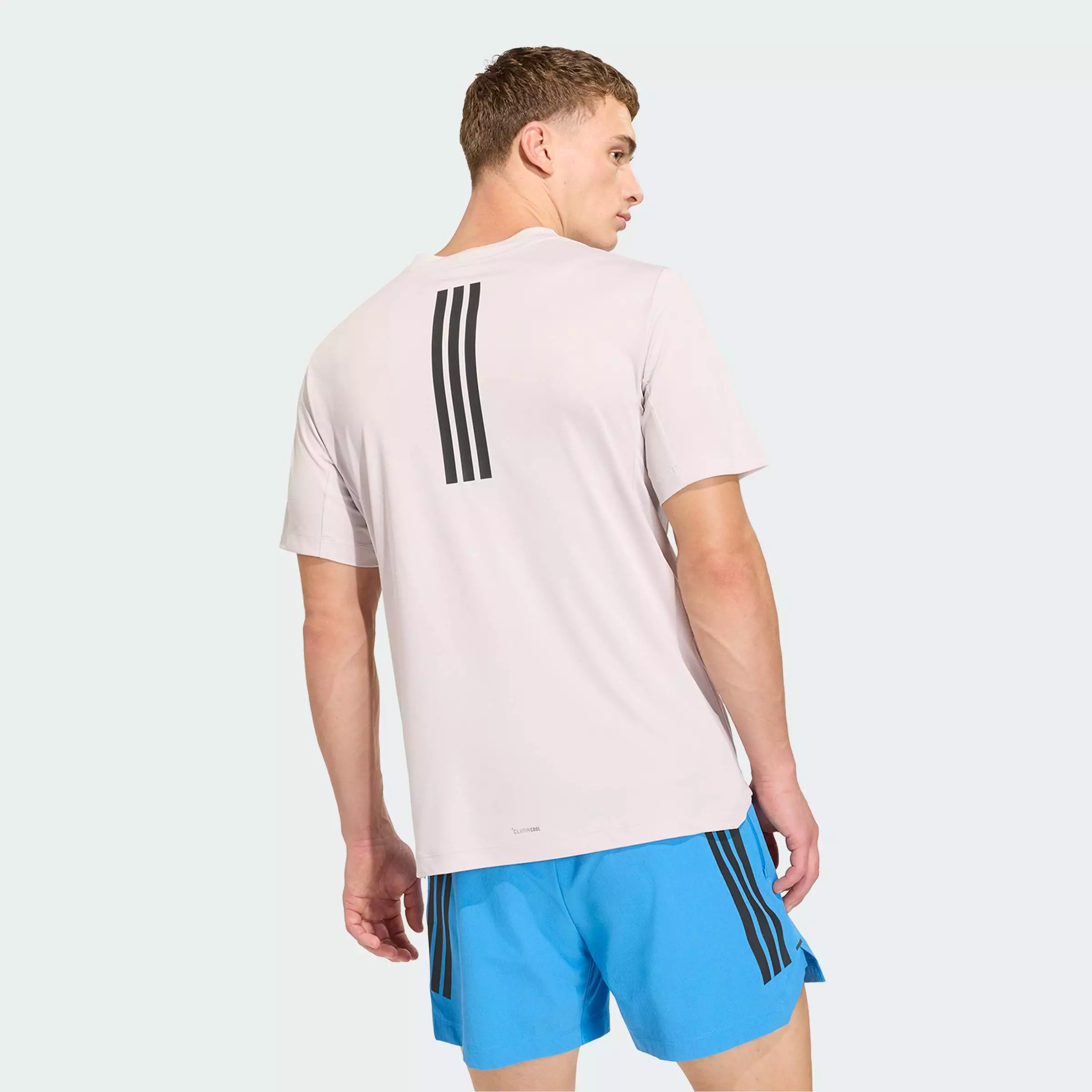 Gym & Training D4T PrimeLift 3 STRIPES T-SHIRT Men Purple KE9942