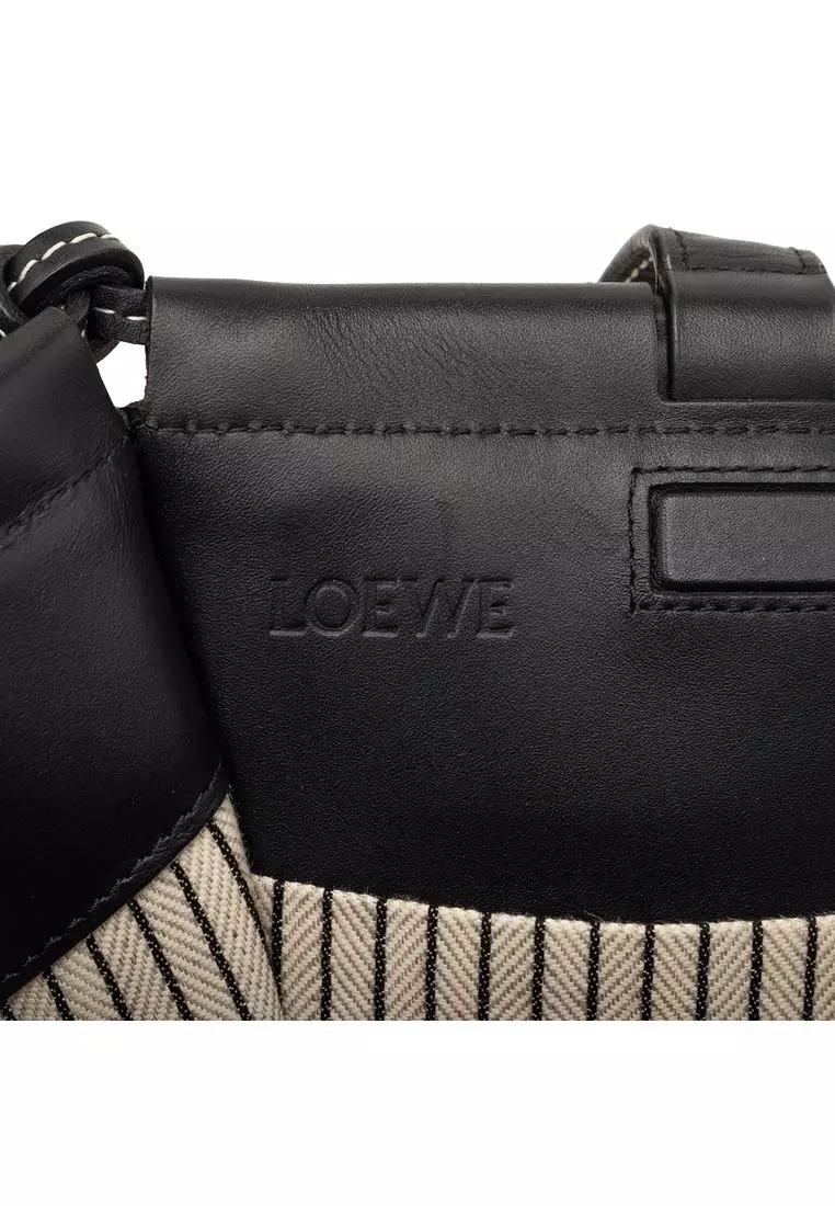 Pre-Loved Loewe Small Canvas Cushion Tote