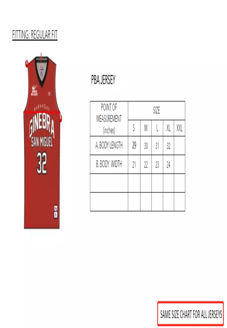 World Balance x PBA  Magnolia Timplados - Barroca Jersey