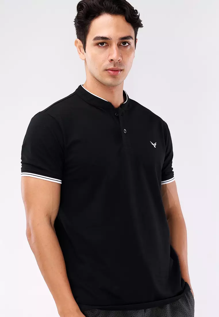 Henley Short Sleeves Comfort Fit