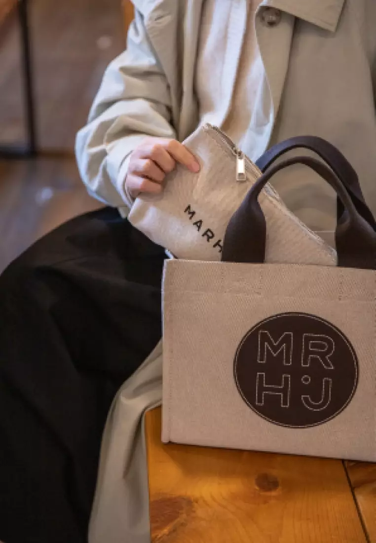 LINA POUCH Canvas Brown