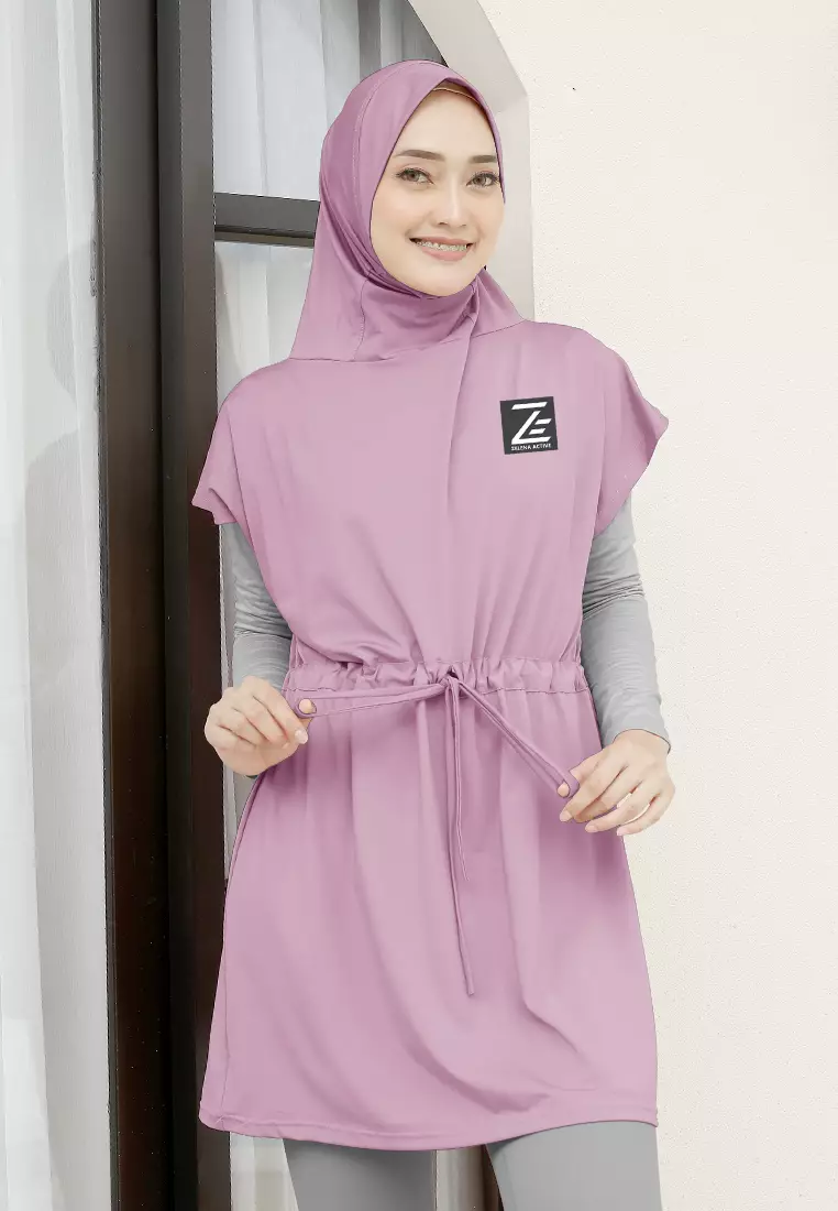 Zelena - Kania Sports Vest | Rompi Hijab Olahraga - Purple - L