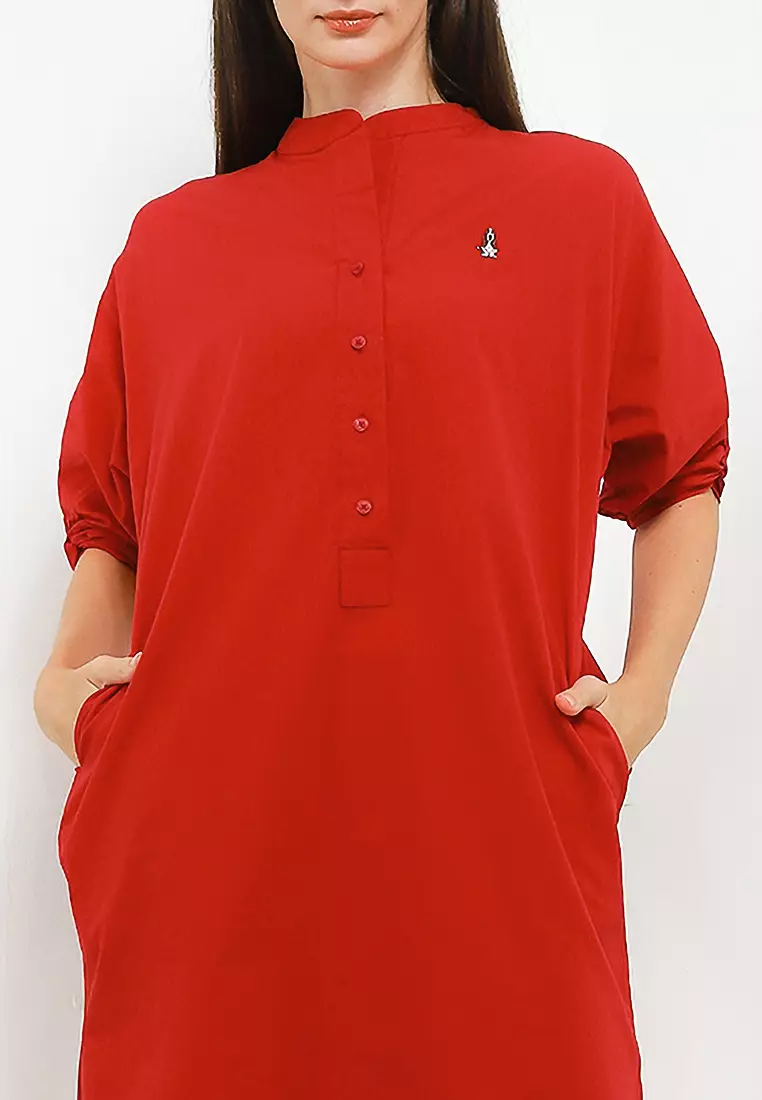 Alika Puffed Sleeve Dress