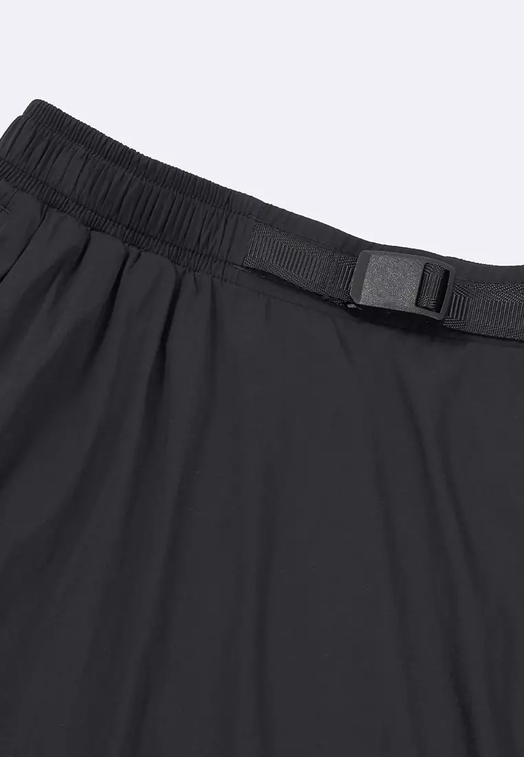 WOMEN'S BELTED MIDI SKIRT