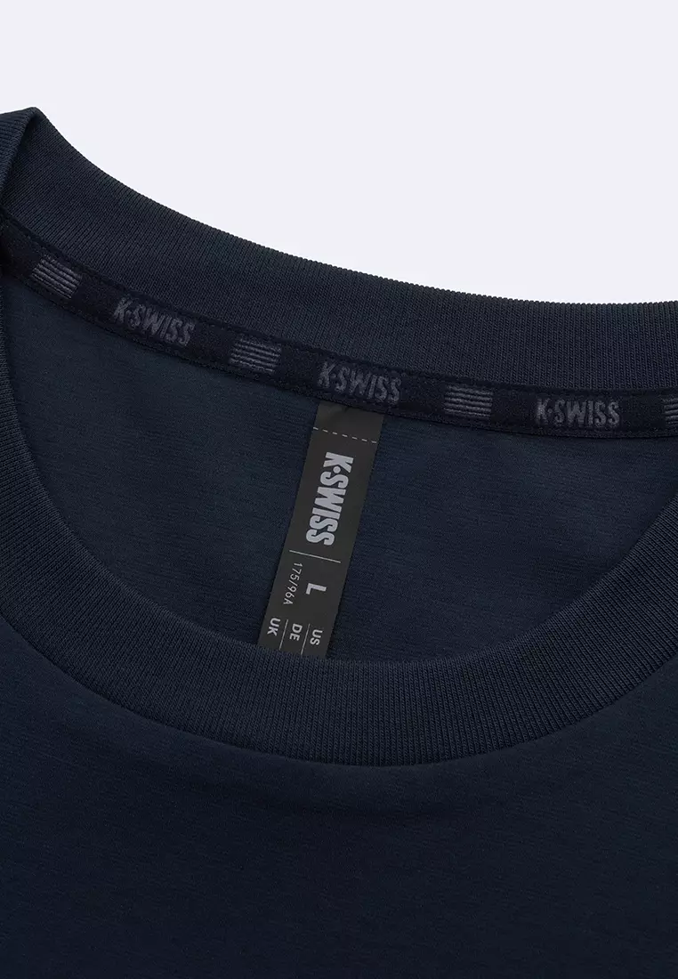 男女同款 K-SWISS LOGO 網球主題寬鬆T裇