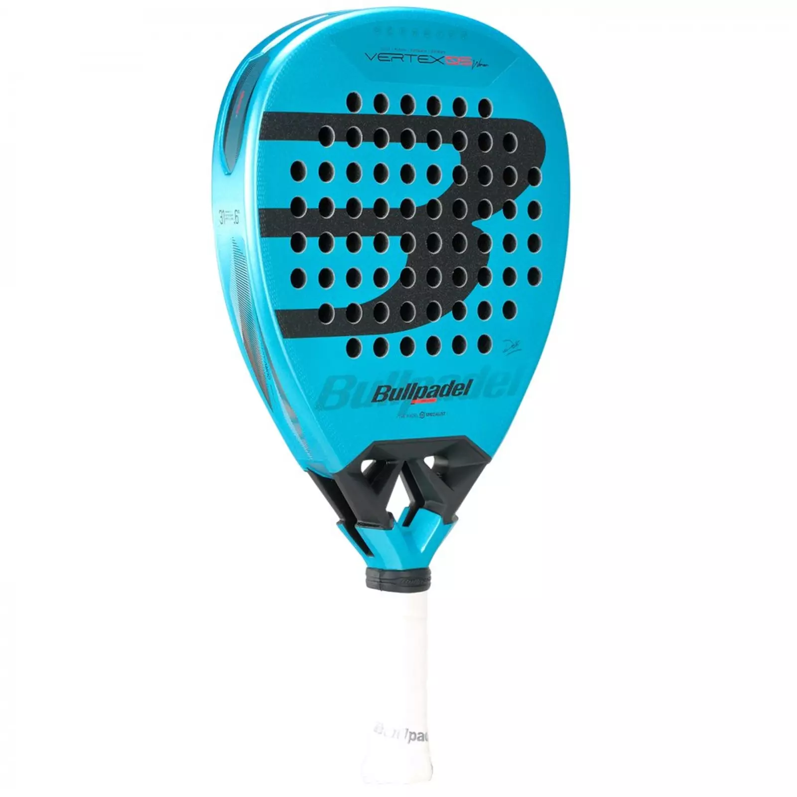 Raket Padel BULLPADEL Vertex 05 W 2026 350-360G Sky Blue Black