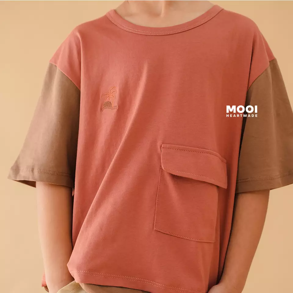 Mooi Kaos Anak Lucas Shirt - Green